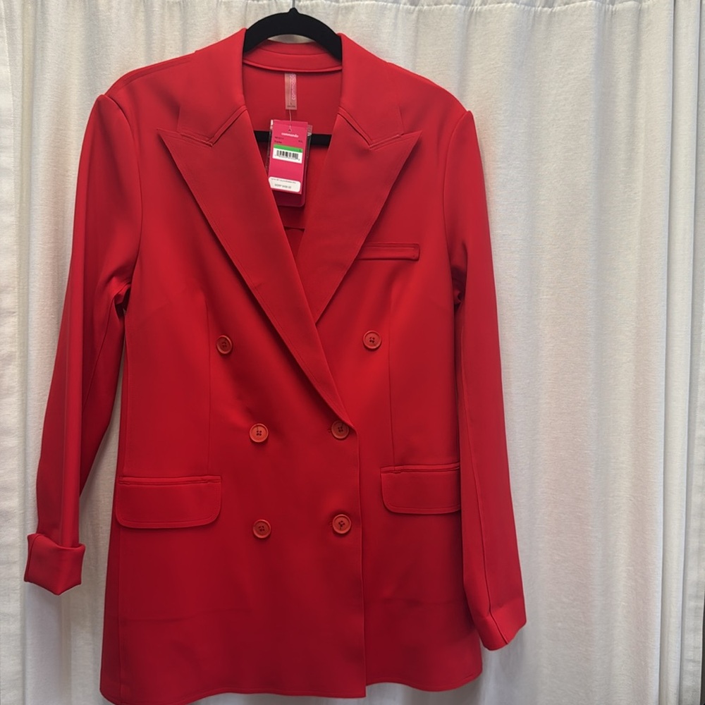 Commando Nprne Double-Breasted Blzr